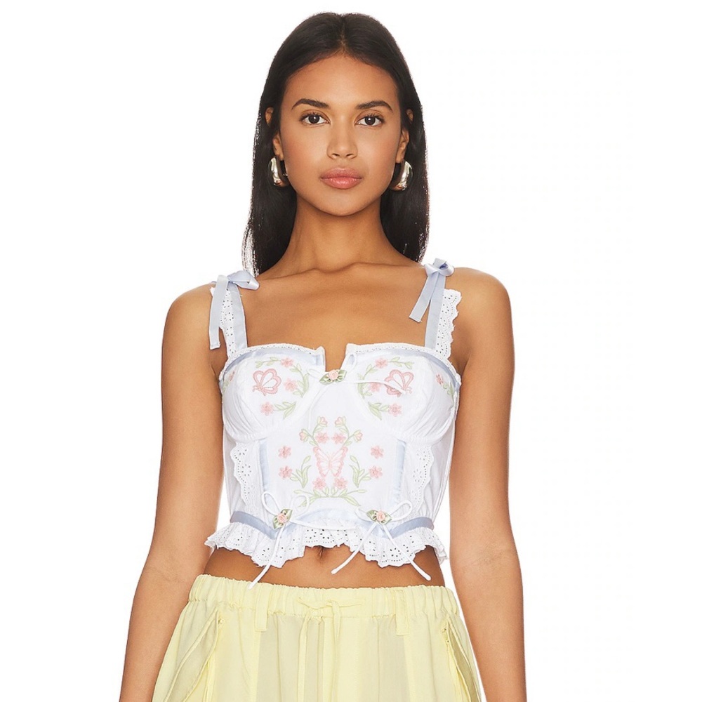 For love & lemons crop top